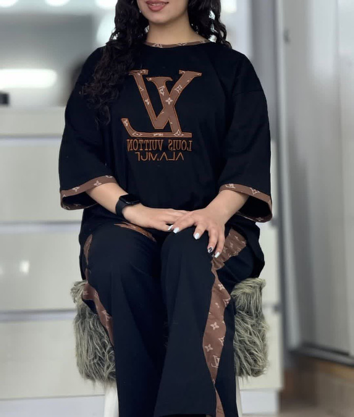 ست تیشرت و شلوار قواره دار