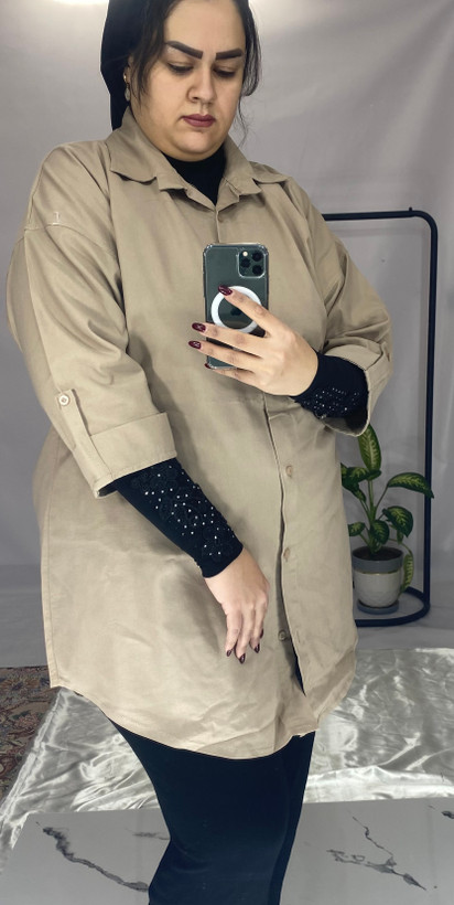 مانتو شومیز قواره دار